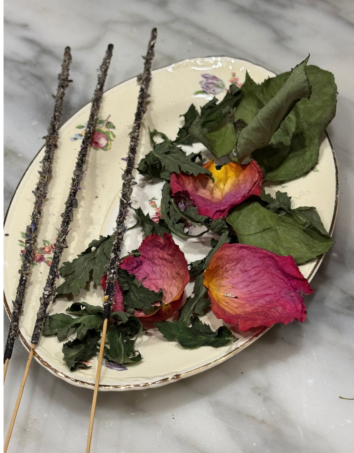 Protection — Botanical Incense Burn Form